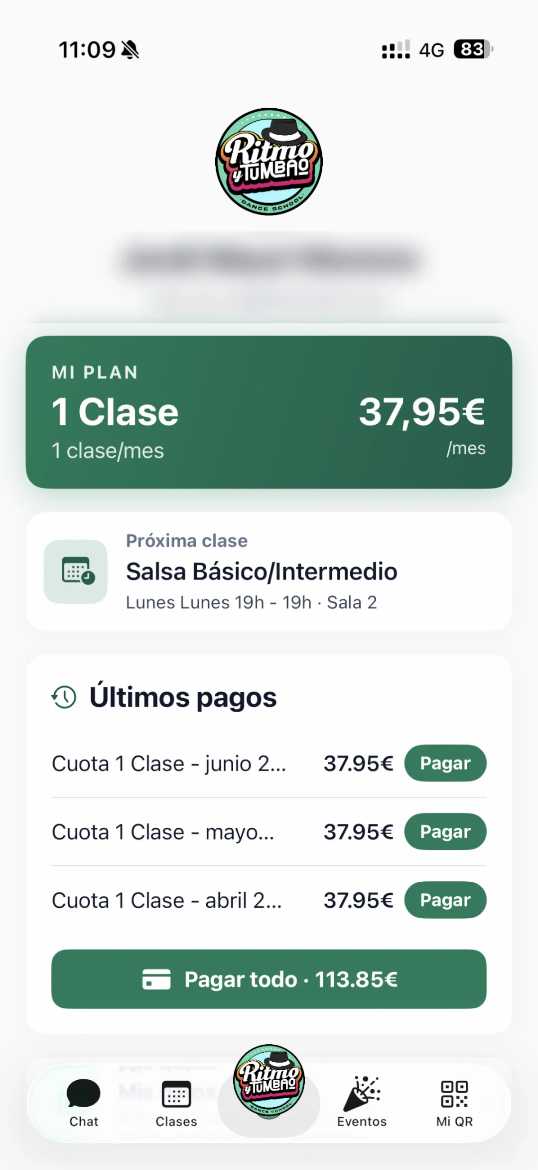 Ritmo y Tumbao — app móvil