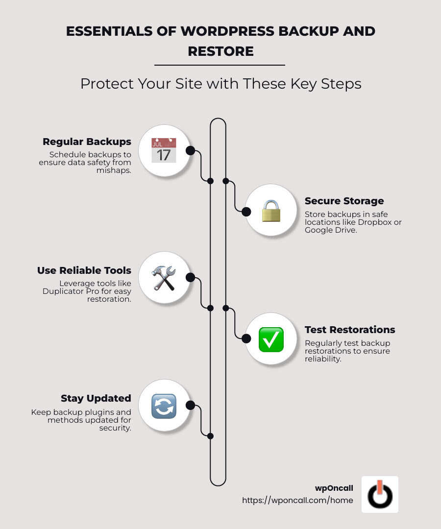 copias de seguridad en WordPress